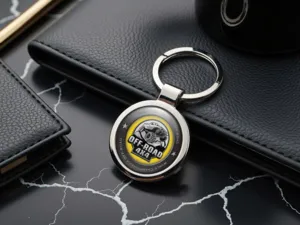 Cute Keychains Stylish Glossy Alloy Build